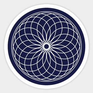 "Kindness" Mandala Sticker